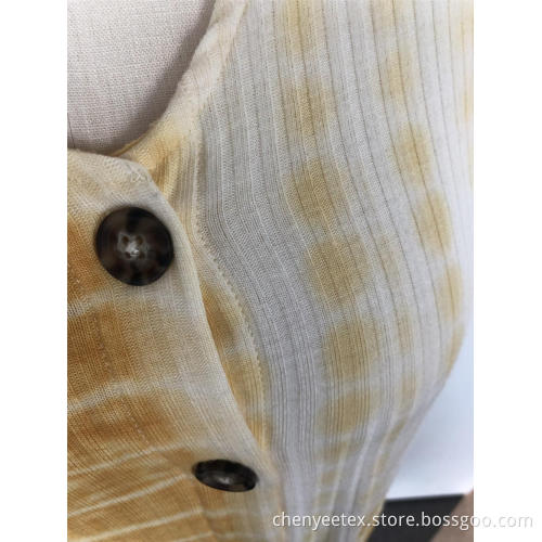 Vest tie-dyed for women